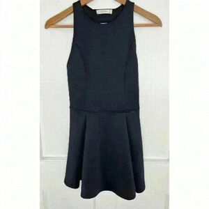 Abercrombie & Fitch Black Dress with Cut Out Back Size XS
